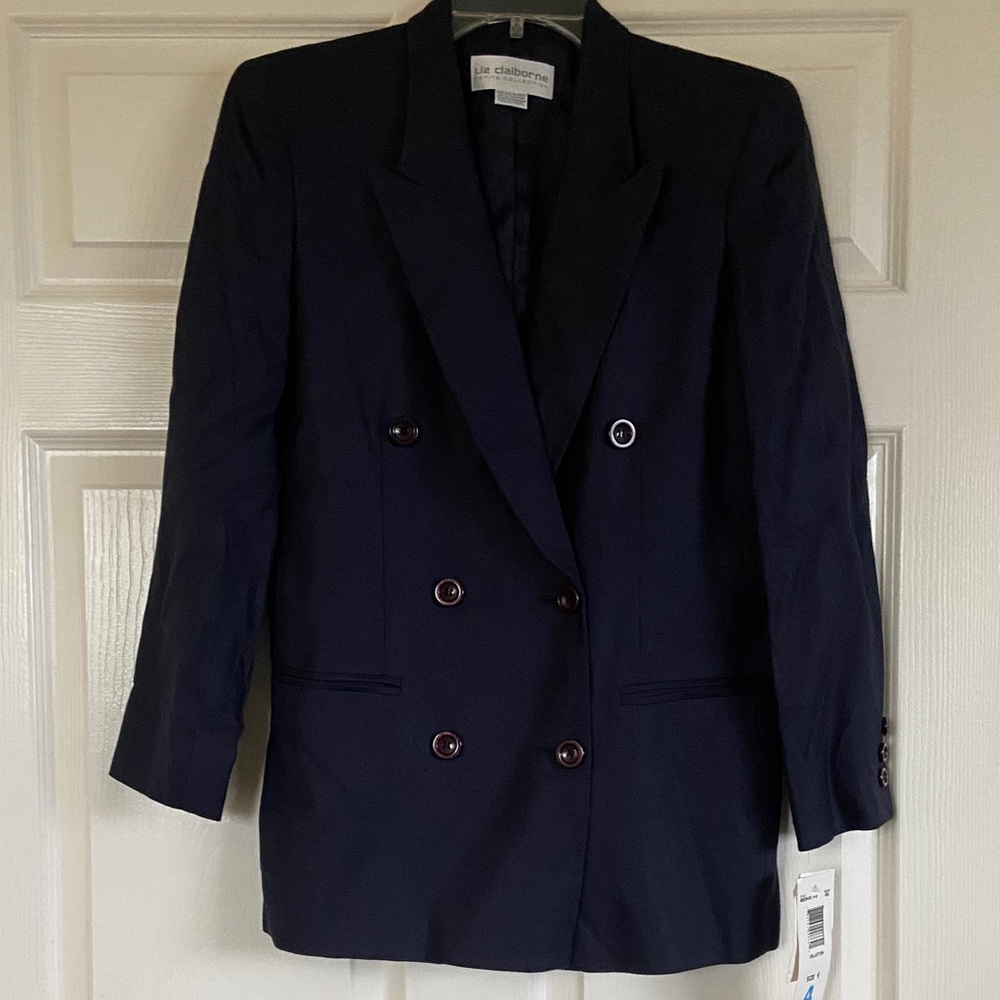 Liz Claiborne Midnight Blue Blazer
